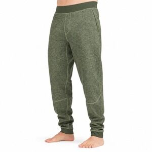 Dakine Liberator LW Pant Men's M Green Heather Fleece Joggers Ski Base Layer NWT